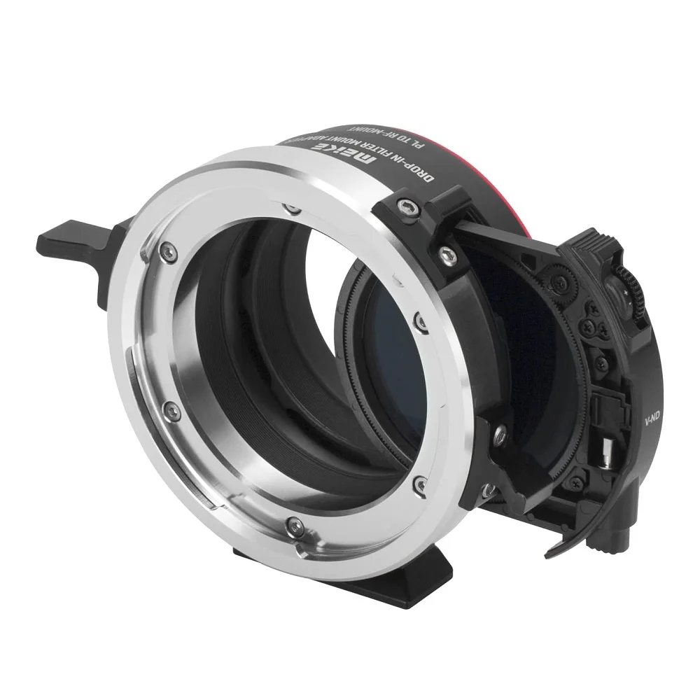 Meike MK-PLTRF-C VND Drop-in Manual Focus Lens Adapter for ARRI PL-Mount Series Cinema Lenses to Canon RF EOS R RP R5 R6 R5C