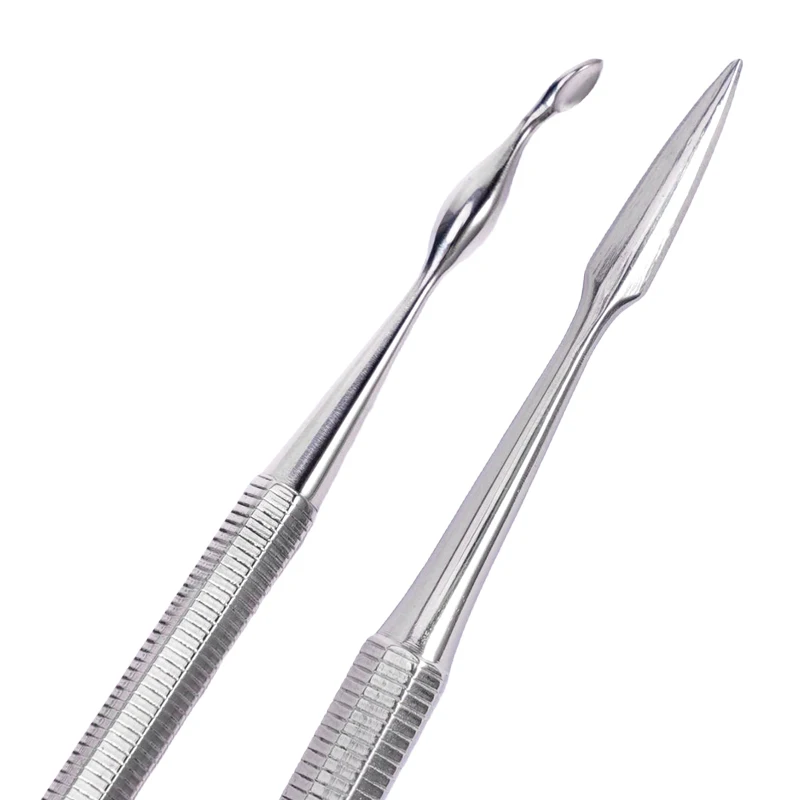 1pc Dental stainless steel wax knife, dental carving knife, double headed multi-purpose teeth cleaning tool