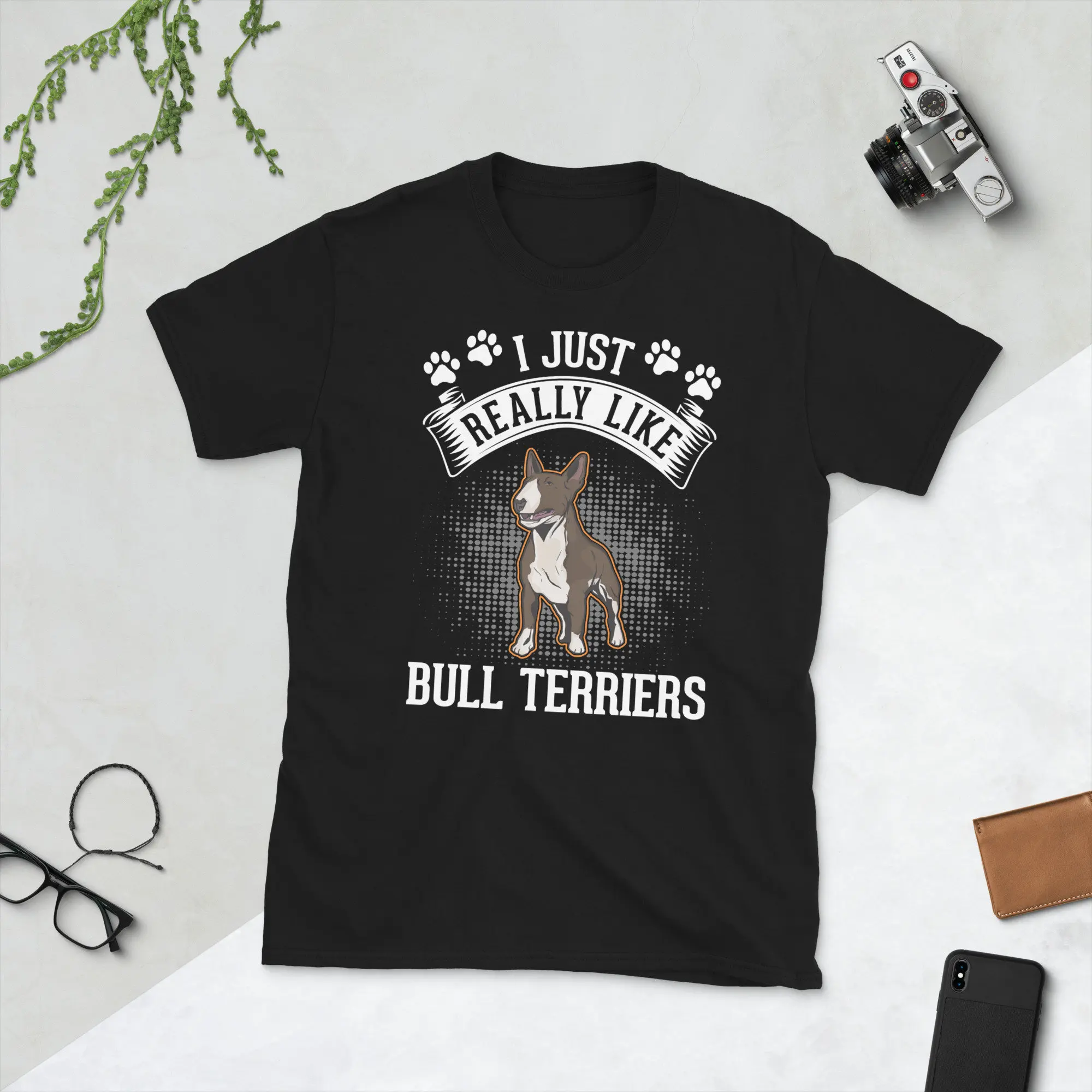 I Just Really Like Bull Terriers T Shirt Terrier Miniature For Mom