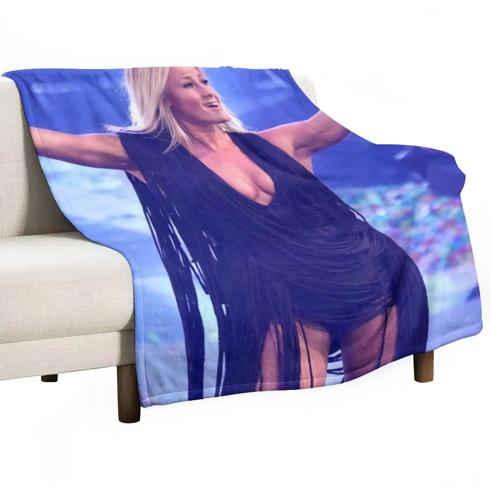 

Helene fischer Throw Blanket Cute Blanket Plaid Retro Blankets Beautiful Blankets