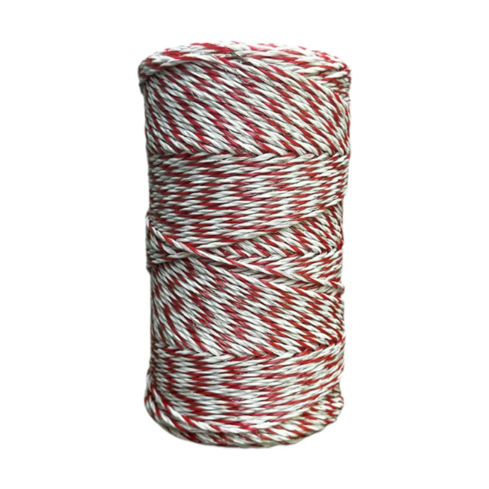 656ft for Livestock 6 Strands SS Conductors Easy Installation Electric Fence Polywire Electric Braided Rope Electric Fence Rope