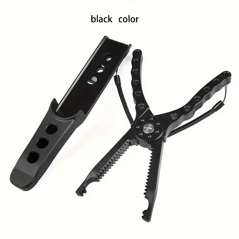 Fish Lip Clamps Fish Clamp Fishing Flat Tweezers Tackle Tool Fish Controllers Grippers Skidproof Fishing Fish Lip Pliers