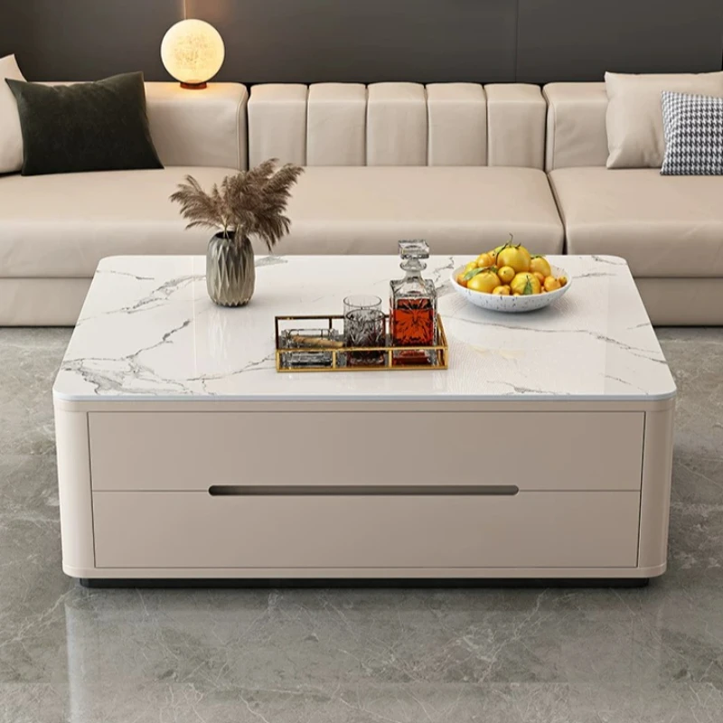 Modern Decoration Coffee Table Living Room Nordic Luxury Aesthetic Coffee Table Italian Unique Mesa Auxiliar Home Furniture