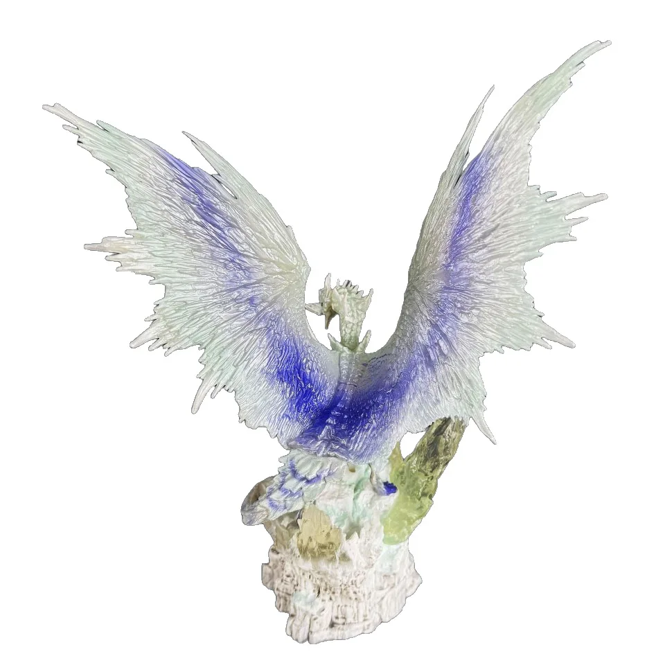 Jeu chaud le chasseur de monstres glacé Velkhana Jin-Ouga Kushala Daora Gore Magala Brachydios Dragon Pvc Statue Figure modèle jouets