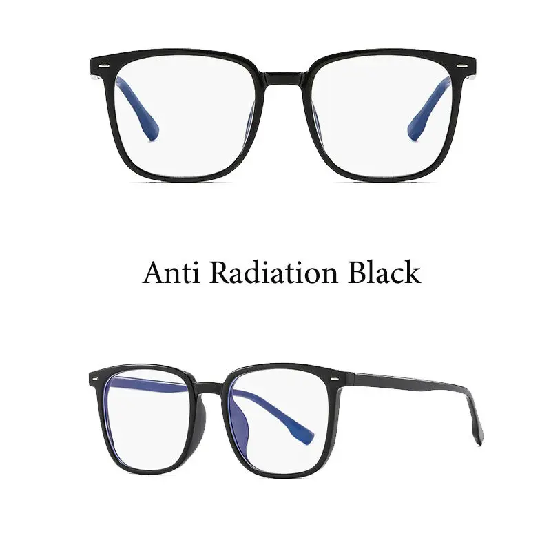 2026 Ultraleichte photochrome Anti-Strahlungs-Brille mit quadratischem Rahmen, austauschbare Linse für Damen und Herren, Sonnenbrillen, Brillengestelle – Detail 6
