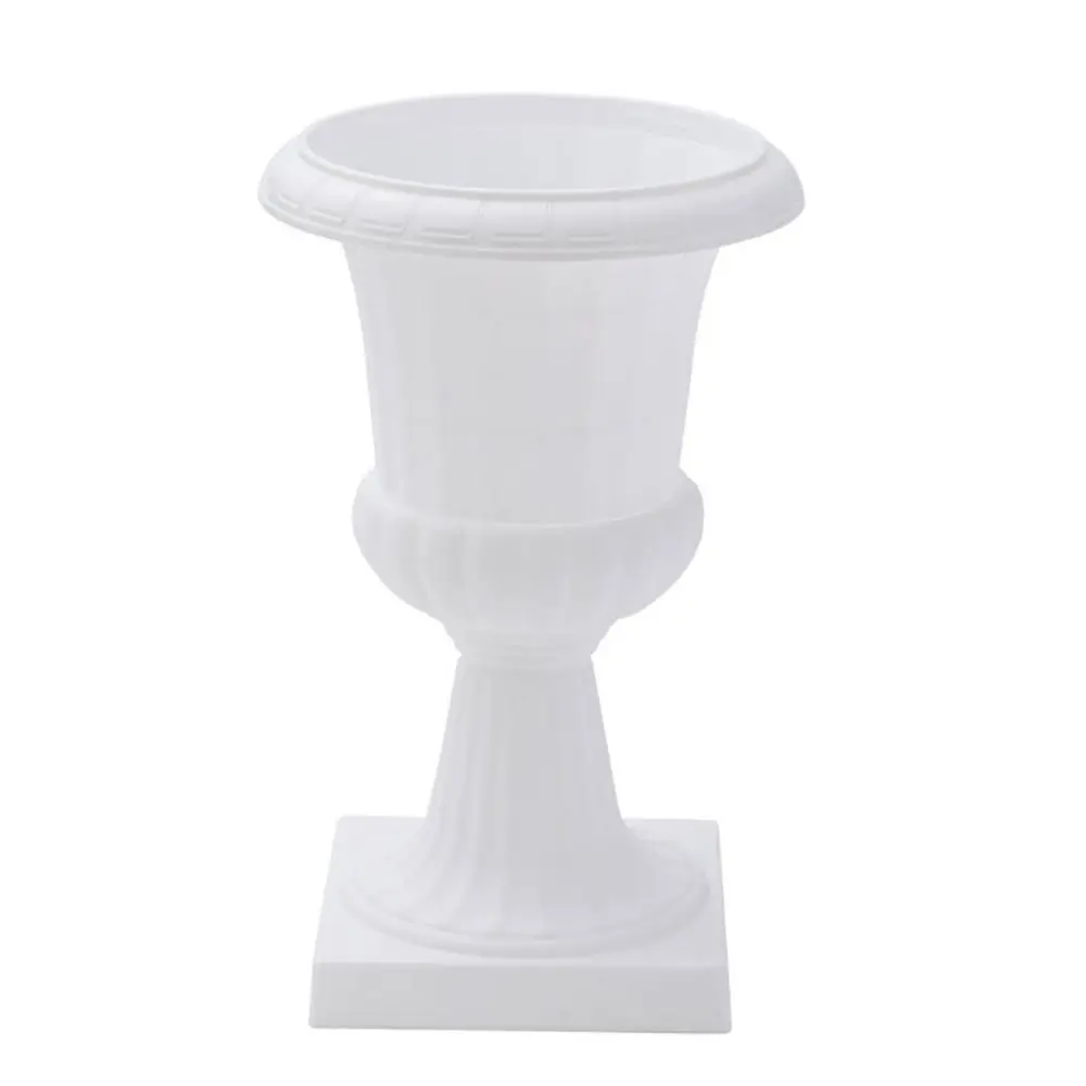 Mini Flowerpot Plastic Pedestal Style Succulent Planter Pot Nordic Style Standing Decorative Vase