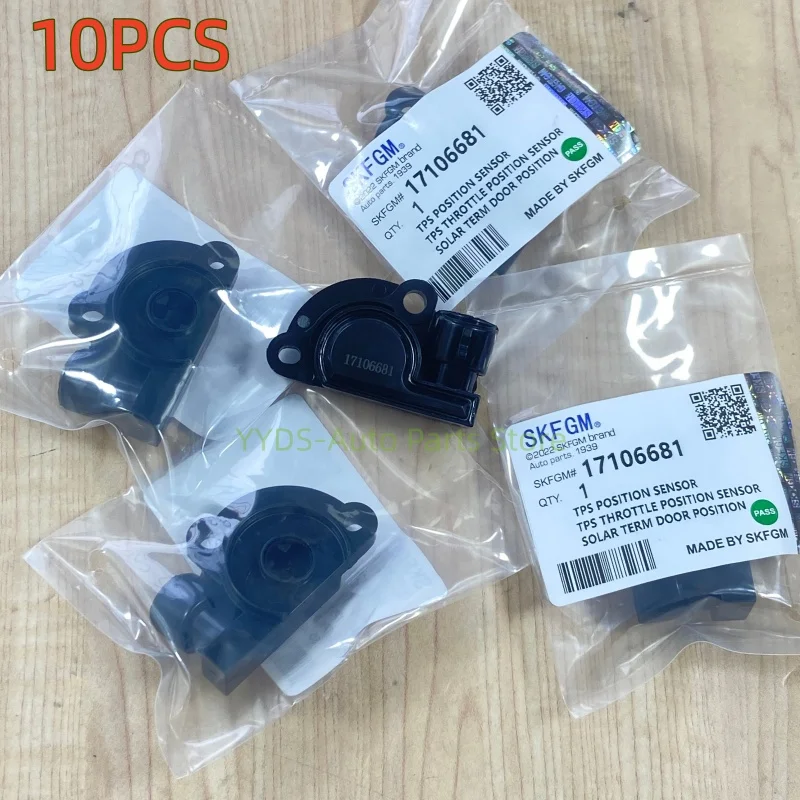 *(  10X   17106681 Throttle Position Sensor TPS Sensor- For Chevrolet Aveo Hummer Cadillac Opel Corsa Meriva Astra GMC