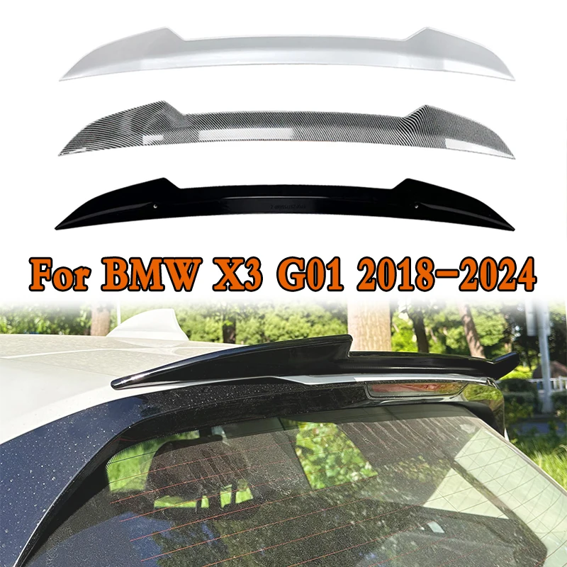 

For BMW X3 G01 2018-2024 Car Tail Wing Fixed Wind Spoiler Rear Top Wing Modified Decoration Accessories