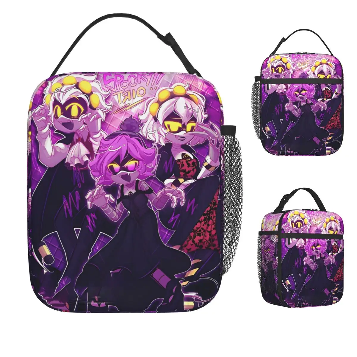 

Аниме Murder Drones Сумка для обеда Пикник Ланч-бокс для женщин Досуг Пользовательские термосумки для обеда Оксфордская сумка-холодильник