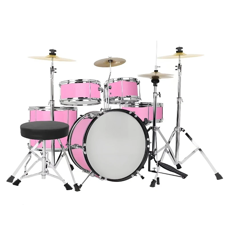 

Drum set Adult professional grading children's jazz drum 5 drum 4 cymbal beginner introductory home exercise