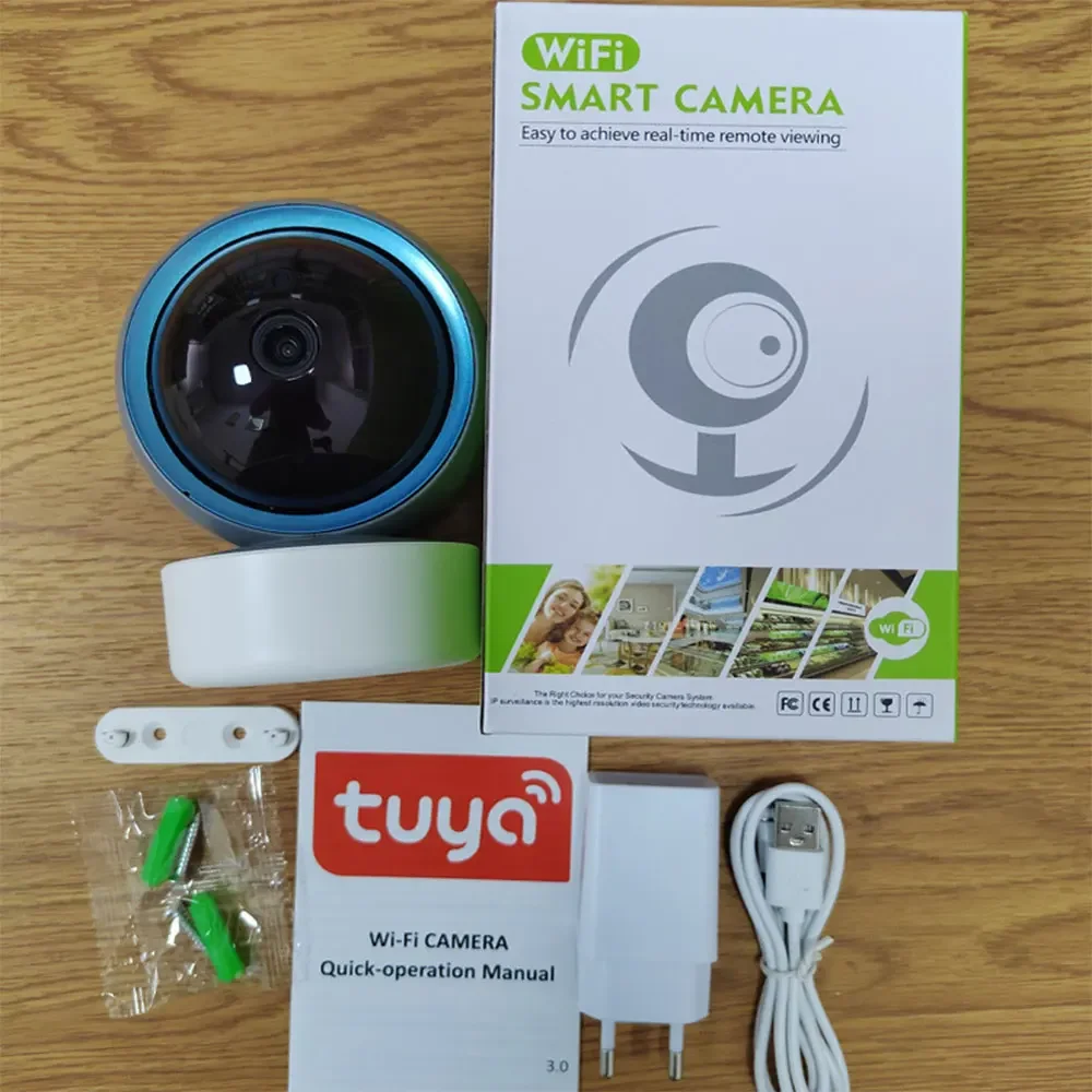 CARPBABA Z06 Tuya 1080P Wifi IP Camera Baby Monitor 360° PTZ Motion Detect 2 Way Audio Night Vision Two-way Talk Smart Home