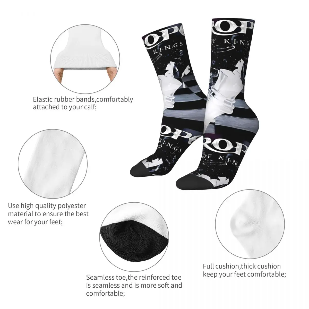 Hip Hop Retro Punk verrückte Männer Kompression socken Unisex E-Europa Harajuku nahtlos gedruckt lustige Neuheit glücklich Crew Socken Jungen