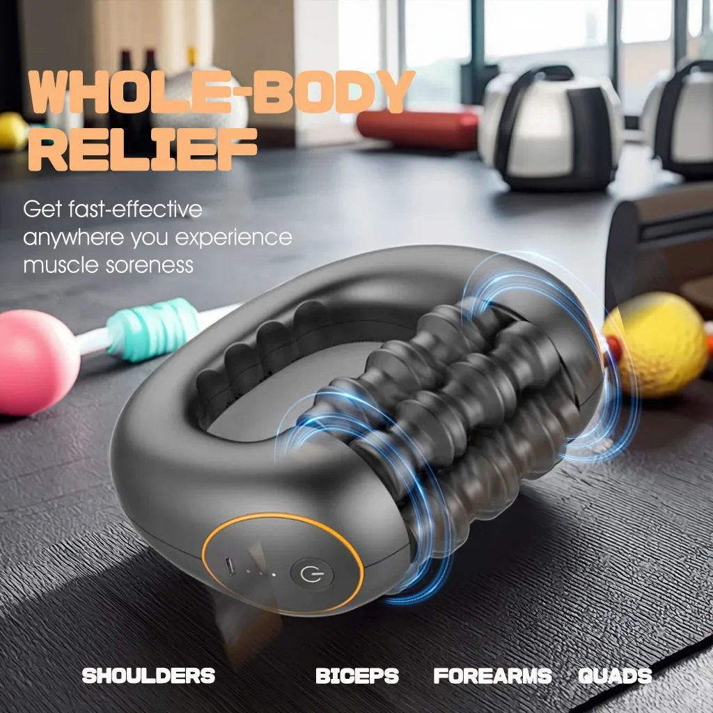 

Новый портативный электрический роликовый массажер для тренировки мышц всего тела и расслабления, портативный фасциальный ролик.