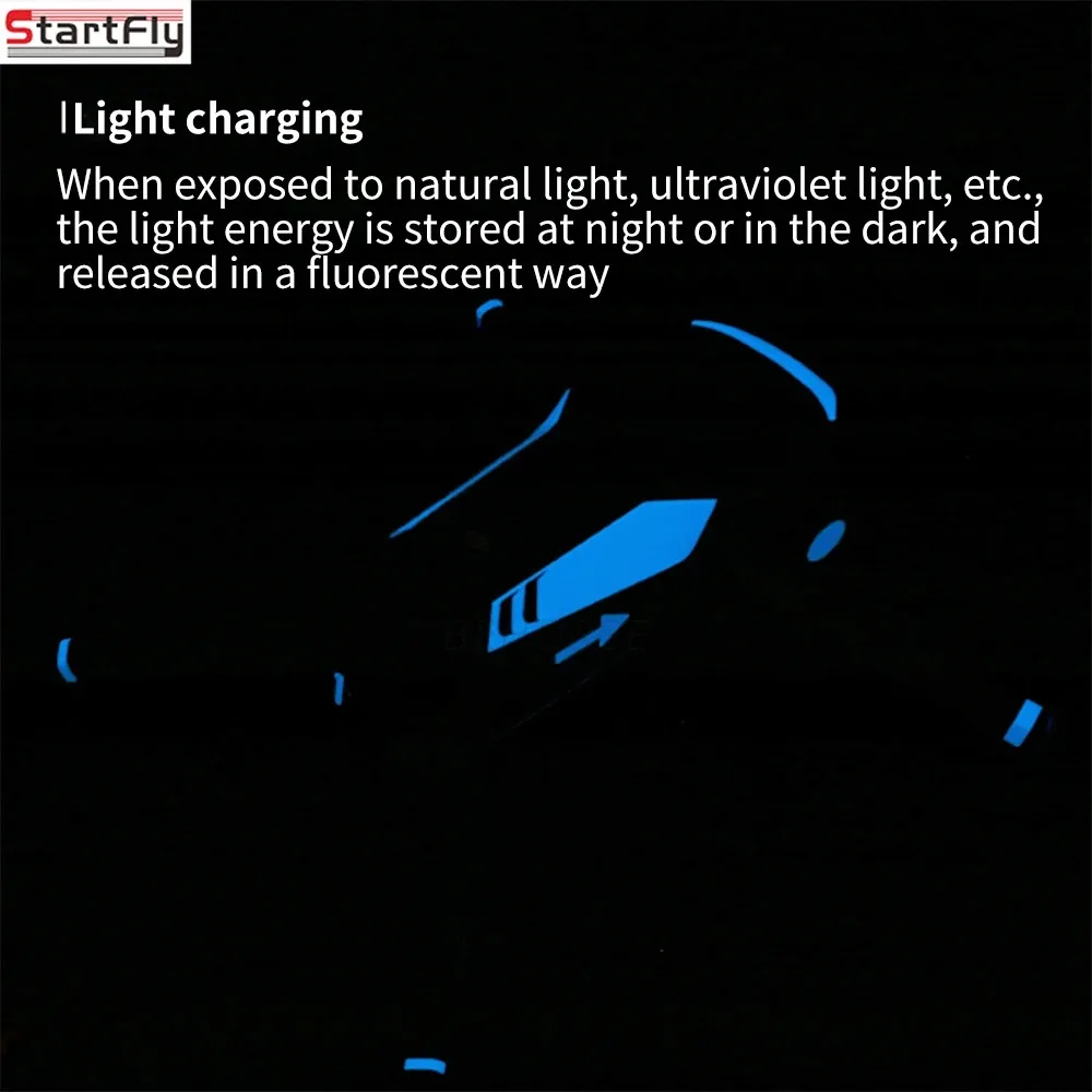 For DJI Mavic 3/3C/3Pro Luminous Sticker Night Safety Flight Anti-scratch Protective Film Skin Decoration Decals Drone Accessory