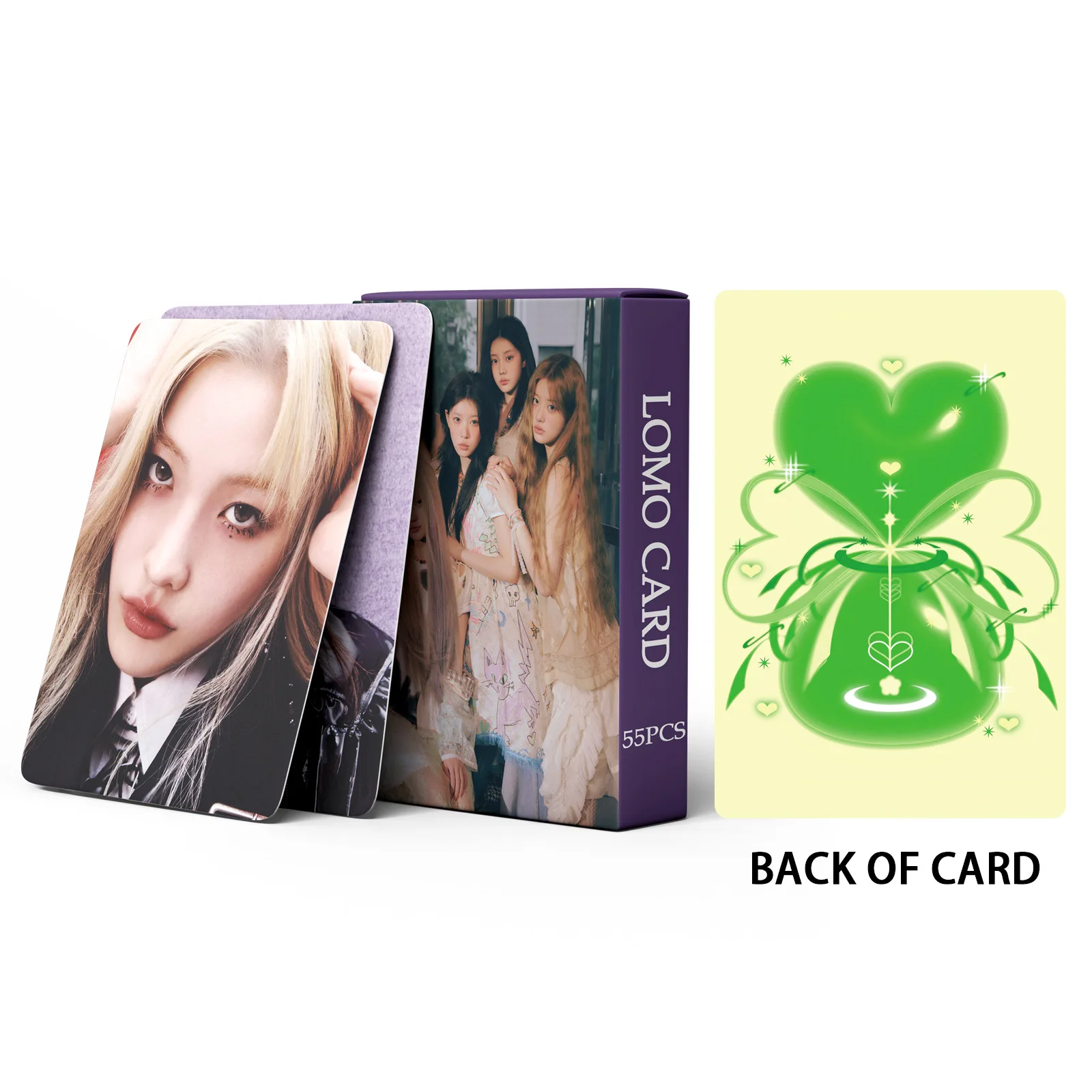 Imagem -04 - Conjunto Illit Idol Girl Novo Álbum eu Like You hd Printd Cartões Lomo Yunah Minju Moka Wonhee Iroha Photocards Fãs Presentes 55 Peças