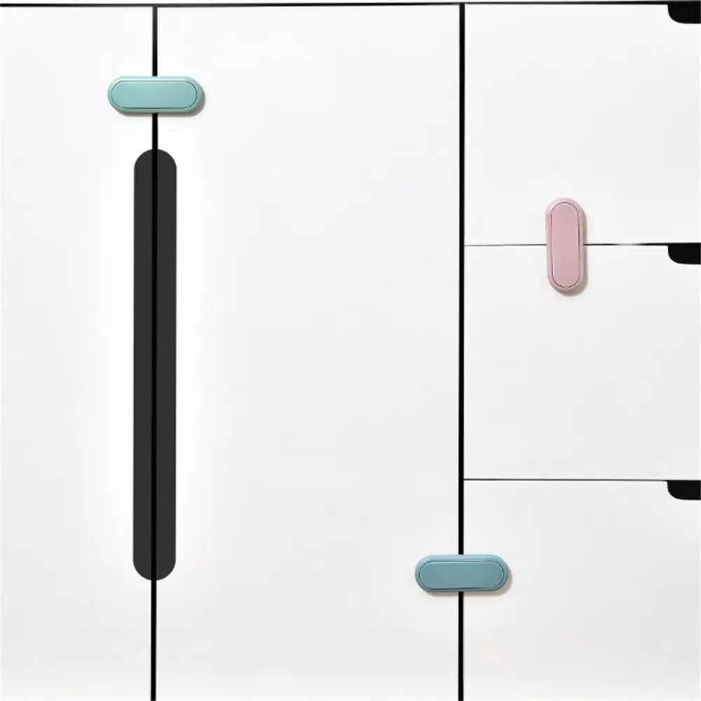 Protector de seguridad para niños, cerraduras de seguridad para bebés, correas de bloqueo con ranura de plástico de Color sólido, equipo de protección multiusos