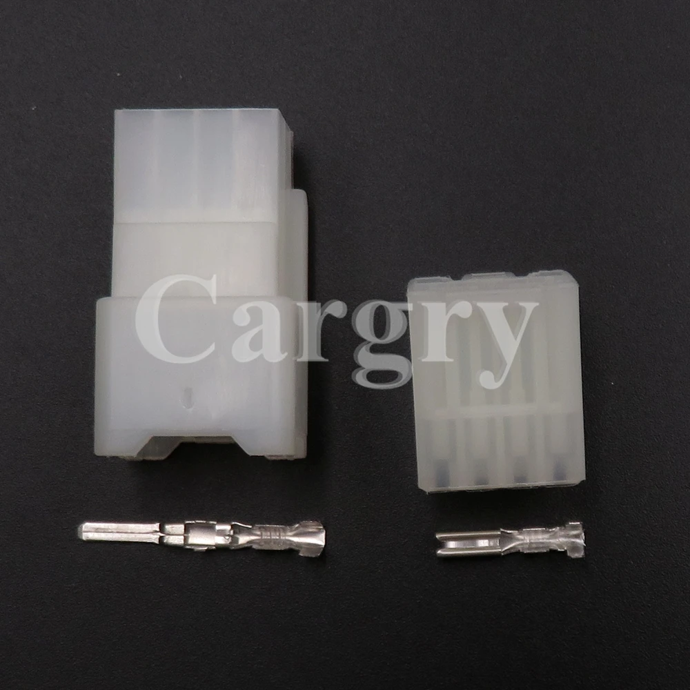 1 Set 6P MG610152 7122-1360 7123-1360 AC Assembly Auto Male Female Wiring Harness Socket Car Audio Modification Connector