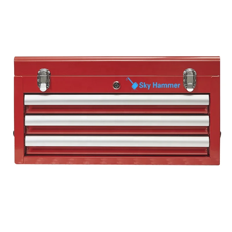 101Pcs CR-V Iron Hand-Powered Mechanics Tool Set 3-Drawer Tool Chest For Auto Repair OEM Customizable 1-Year Warranty SKYHAMMER