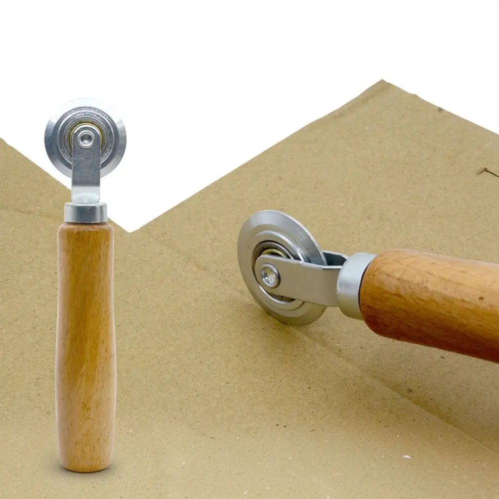 Manual Paper Creaser Roller For Art Crafting Packaging Mockup Scoring Tool Precise Folding Device Crafting Project