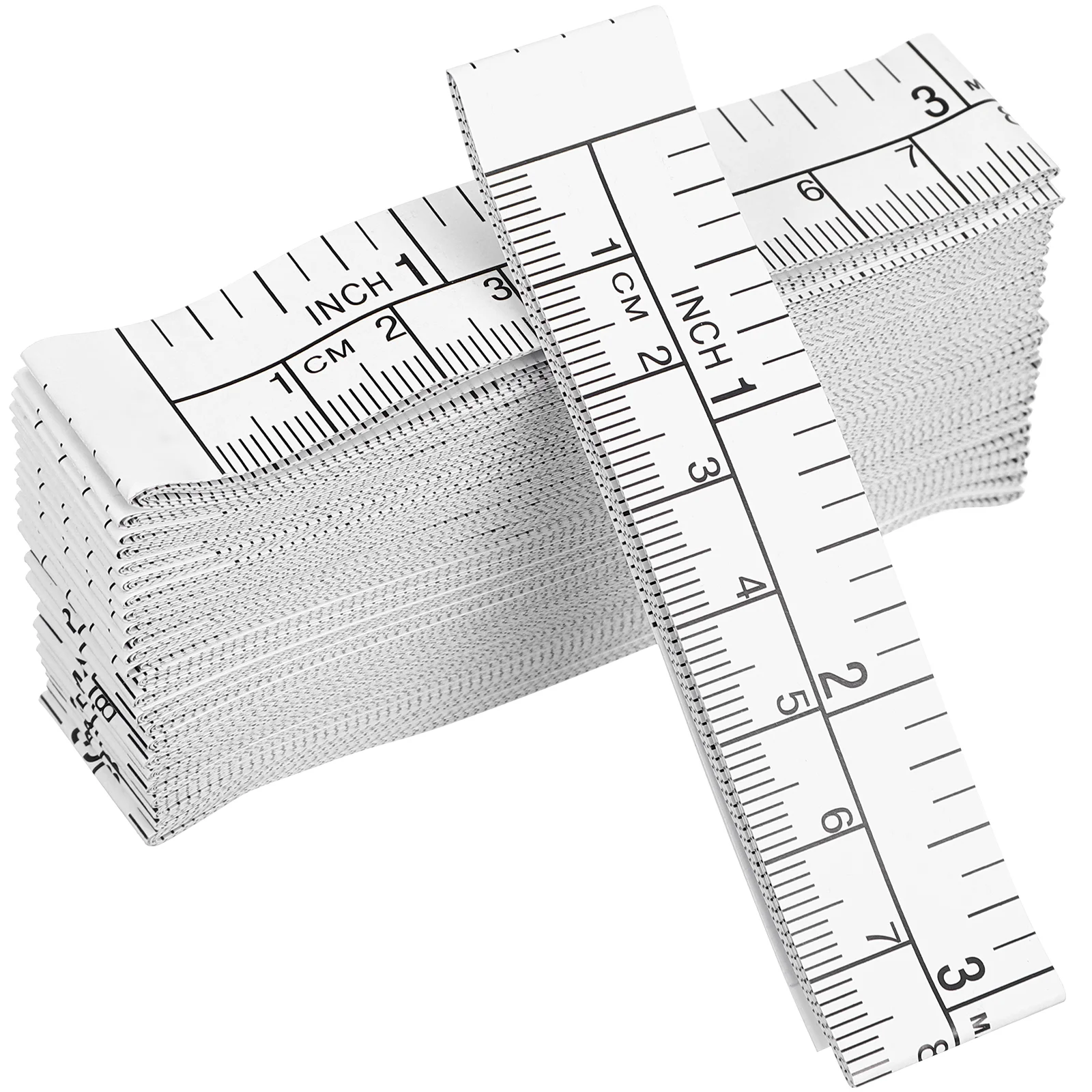 25 Pcs Graduation Paper Ruler Measure Tape Soft Body Wound Measuring Measurement Tools For Nurses Measurements Wounds