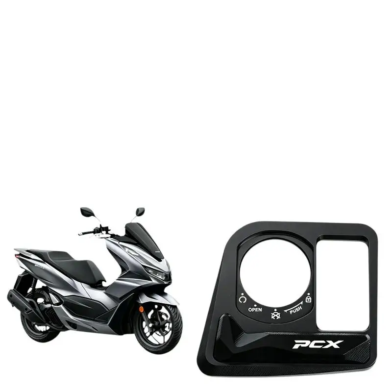 Motorcycle Ignition Key Lock Cap Cover Dustproof Easy Install Scooter Switch Protective Cover for PCX125 PCX160 2021-2024