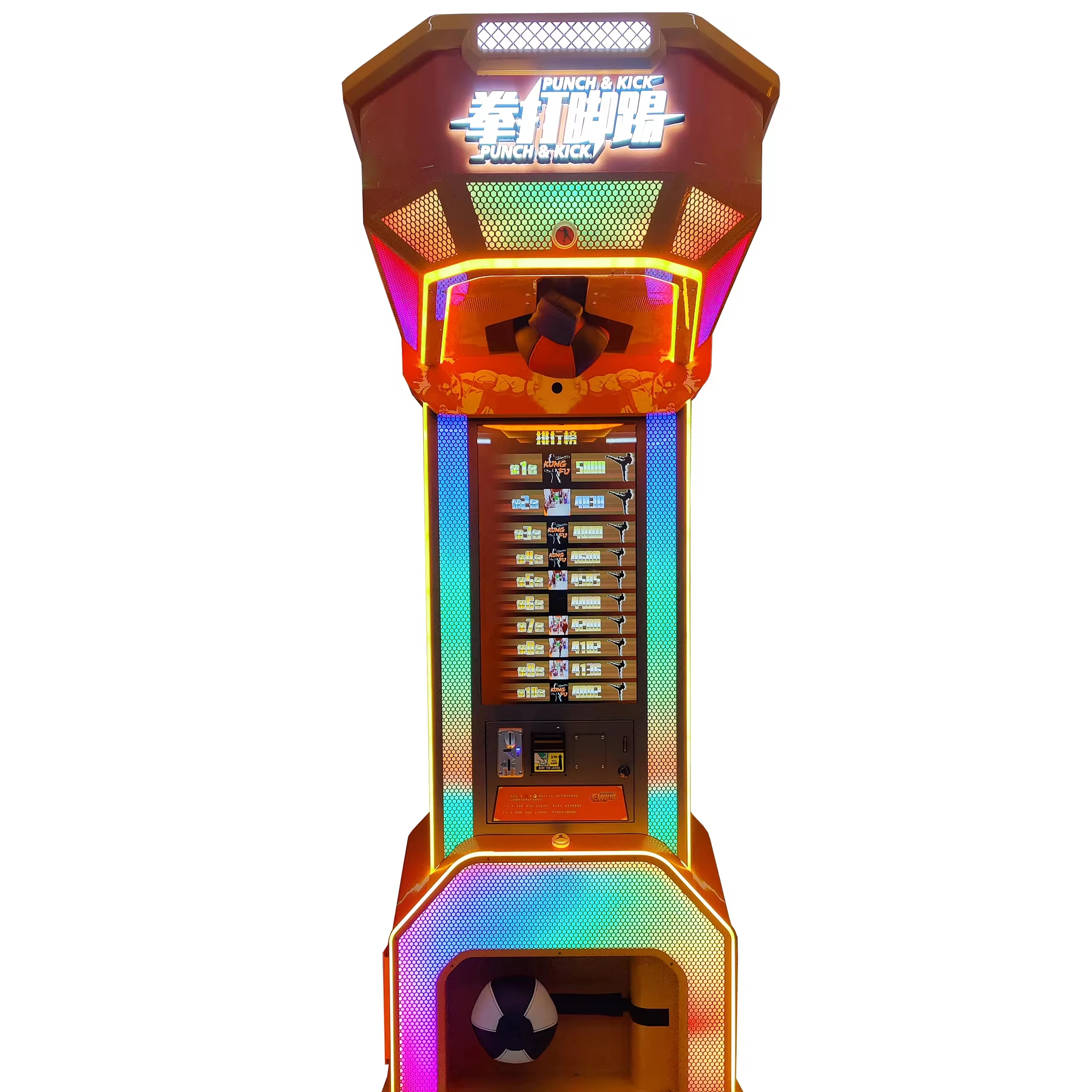 Amusement Punch&Kick Machine  Boxing Machine Coin Operated