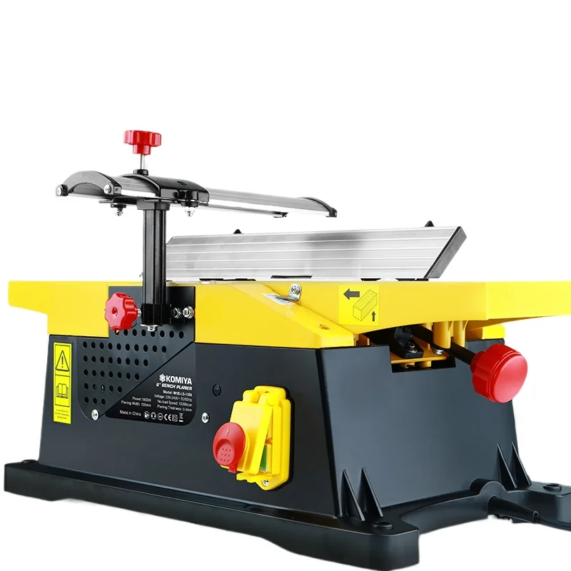 1800w Electric Wood Thicknesser Planer Multifunctional for Woodworking Electric Planer Machine