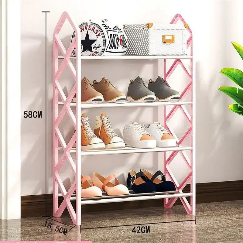 

Practical And Simple Multi-Layer Steel Pipe Household Shoe Rack BY336