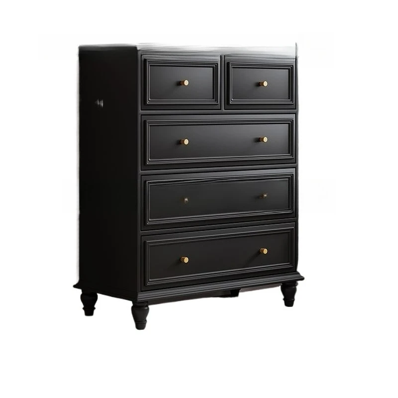 

Solid wood chest of drawers, American bedside chest of drawers, chest of drawers against the wall