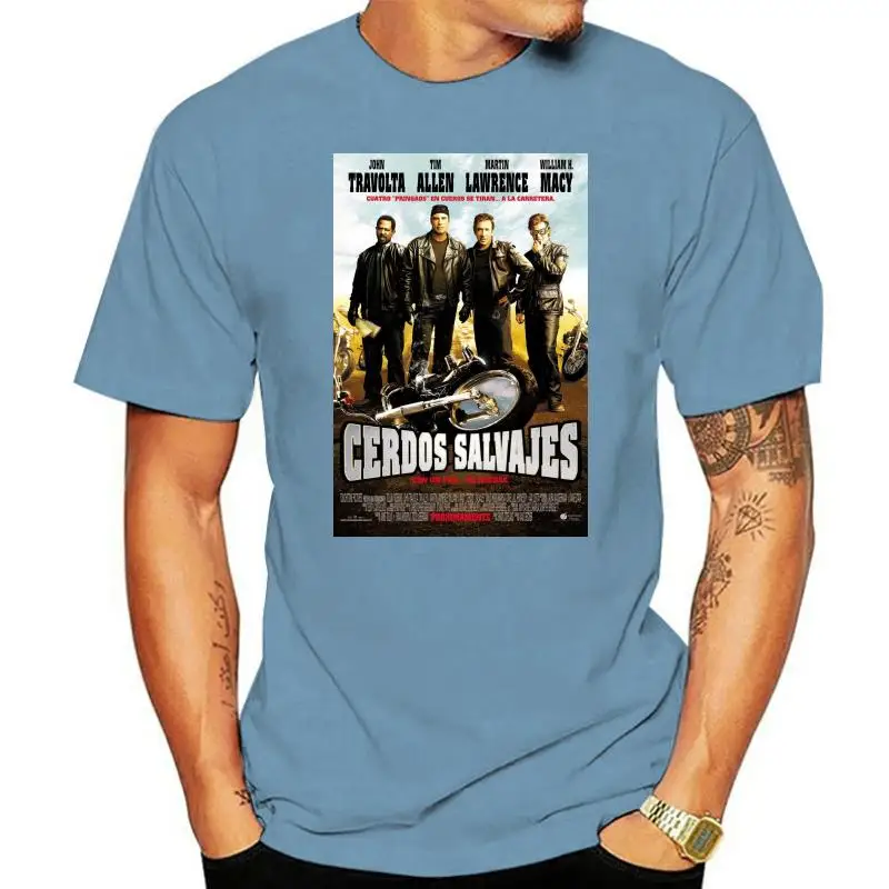 Wild Hogs Cool 21st Century Comedy Classic Movie Poster Fan T Shirt 2022 New Mens T Shirts