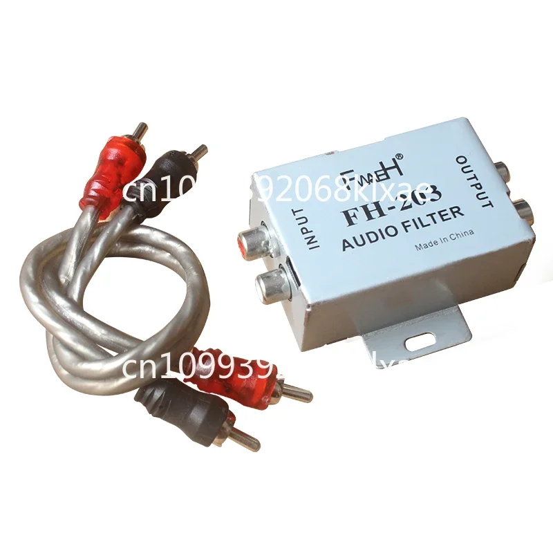 Car power amplifier subwoofer audio filter audio filter