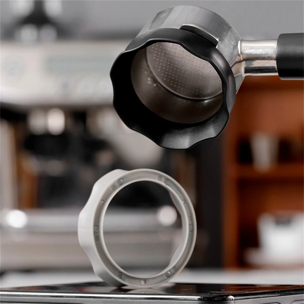 51/53/58mm ABS Coffee Dosing Ring Magnetic Dosing Funnel Espresso Coffee Dosing Ring For Coffee Dosing Funnel Portafilter