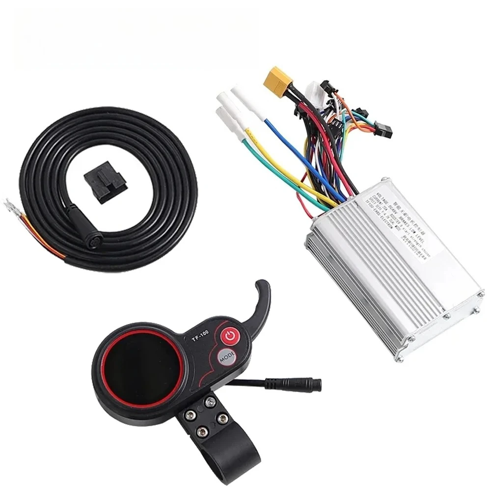 

For Kugoo M4 Electric Scooter 6Pin Dashboard Display DC48V 20A/25A Brushless Controller TF-100 LCD Display Parts