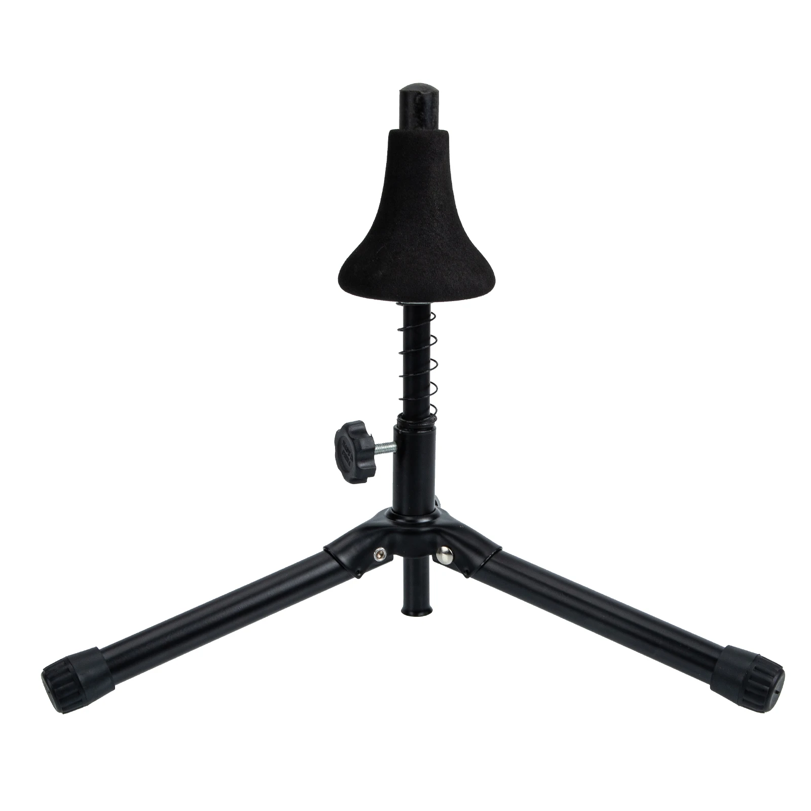 

Foldable Trumpet Stand with Sponge Spring Durable Musical Instrument Rack Stable Tripod Base Flugelhorn Holder Cornet
