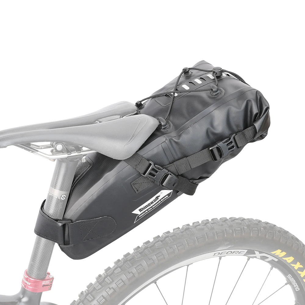 

Rhinowalk 5L Waterproof Cycling Saddle Bag Durable MTB Bicycle Saddle Bag Bike Rear Seat Bag