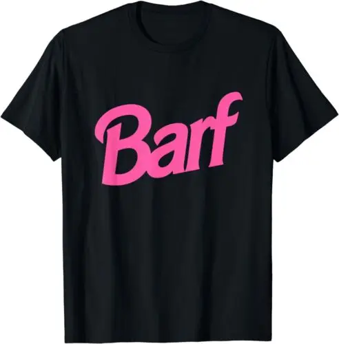 Barf Funny Parody Barf Pink T-Shirt