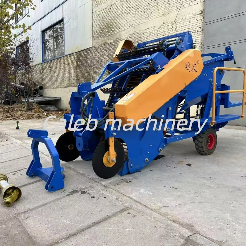 Tractor Mounted Big Bag Type Potato Onion Carrot Harvester Multifunctional Root Crop Digger