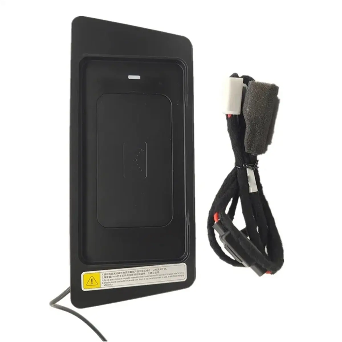 #45L Automotive Parts & Accessories,Wireless Charger for Toyota LHD Mobile Phone Fast Charging Plate (Black)