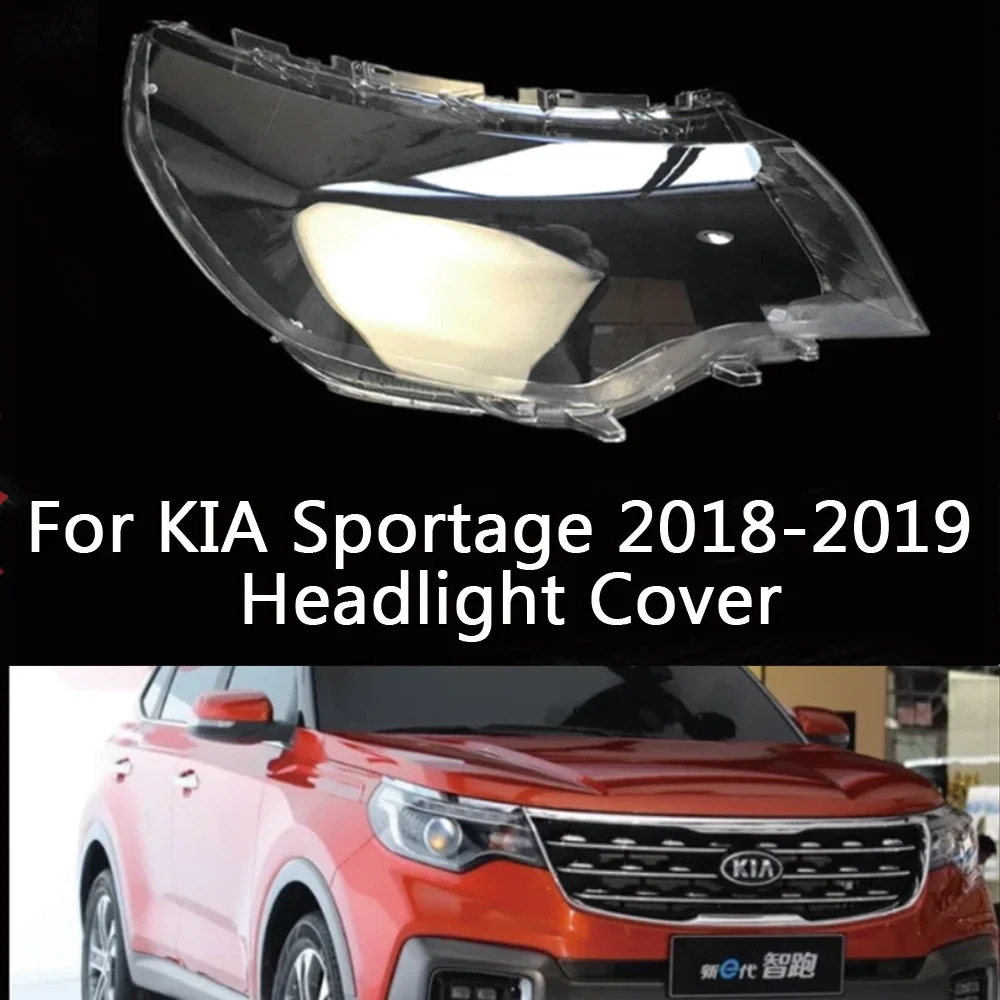 

HTTCY линза фары для Kia Sportage 2018 2019 2020, крышка передней фары автомобиля, чехол, абажур, фара