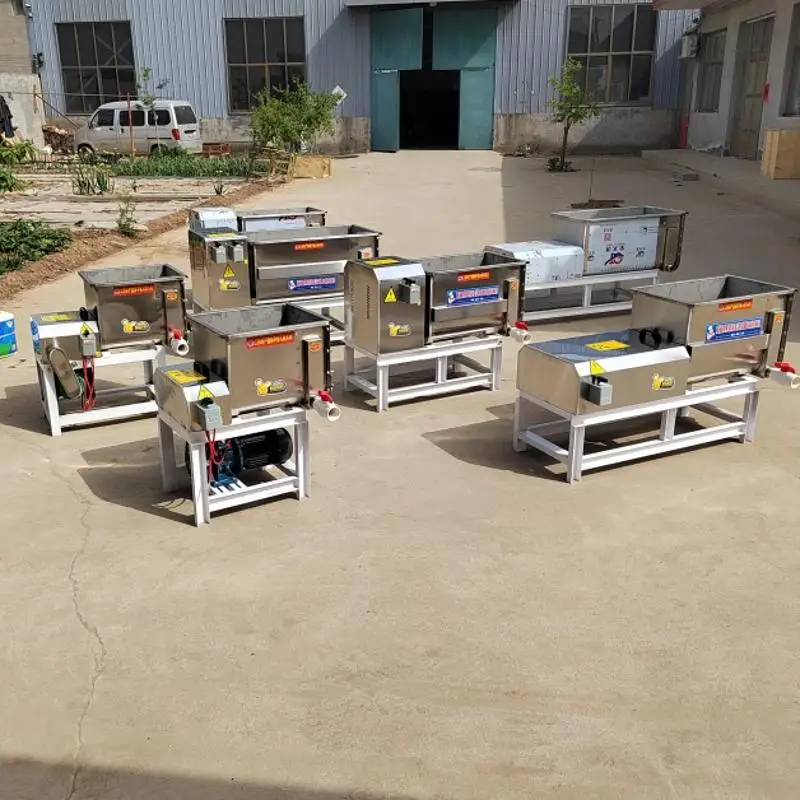 Yjq gluten washing machine Liangpi commercial small double helix stainless steel washing integrated
