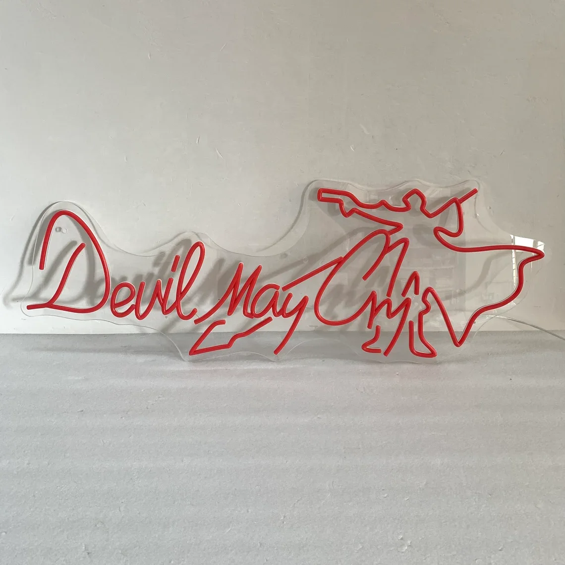 Devil Neon Sign, Game Room Wall Decor, Gaming Neon Sign, Personalized Gift for Boyfriend