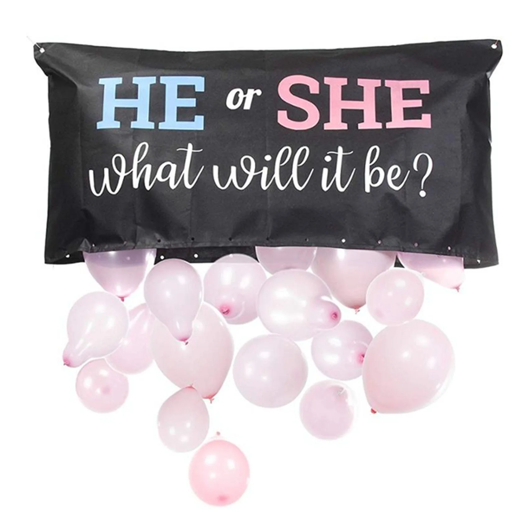 A71Z 2X The Perfect Addition To Your Gender Reveal Party Supplies Gender Reveal Balloon Bag Boy Or Girl image 2