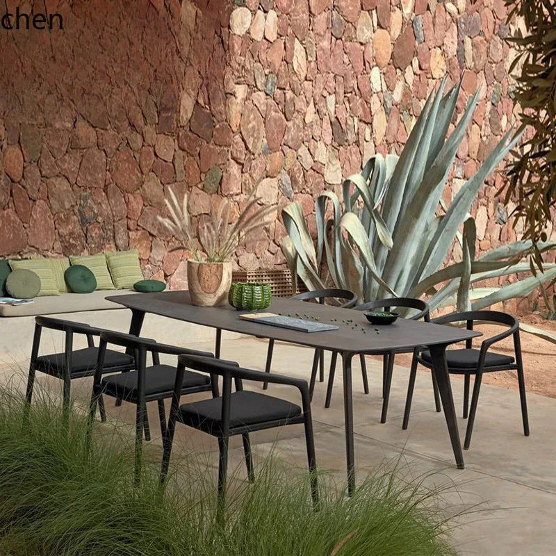 YFY  Outdoor Courtyard Cafe Milk Tea Shop Music Bar Bar Chair Outdoor Tall Leisure Chair