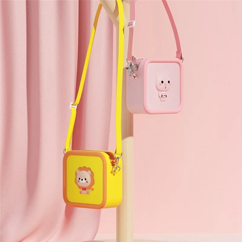 AB53 Kinder Kamera Aufbewahrungstasche Tide Satchel Cartoon Umhängetasche Mode Geldbörse für Kleinkind Mini Kameratasche