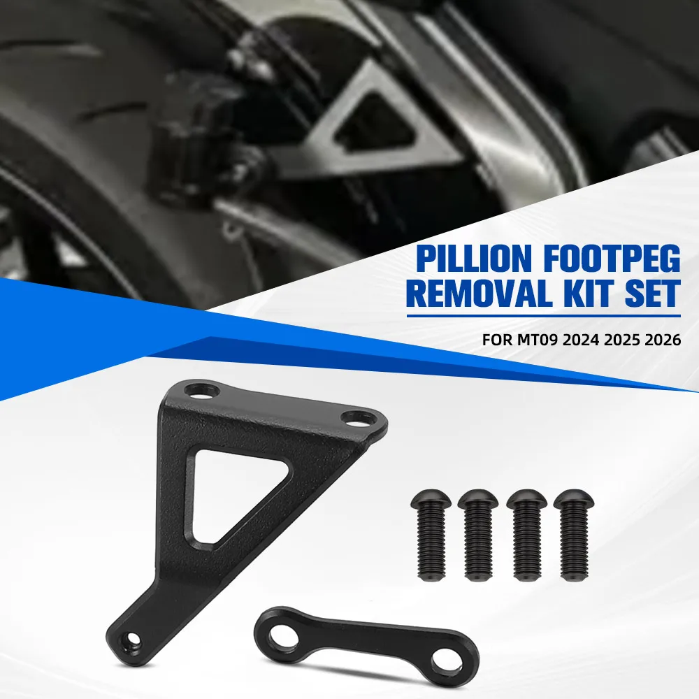 

For Yamaha MT09 2024 2025 2026 Motorcycle Exhaust Holder Hanger Exhaust Bracket Mount Holder Blanking Plate Cover Blank MT-09