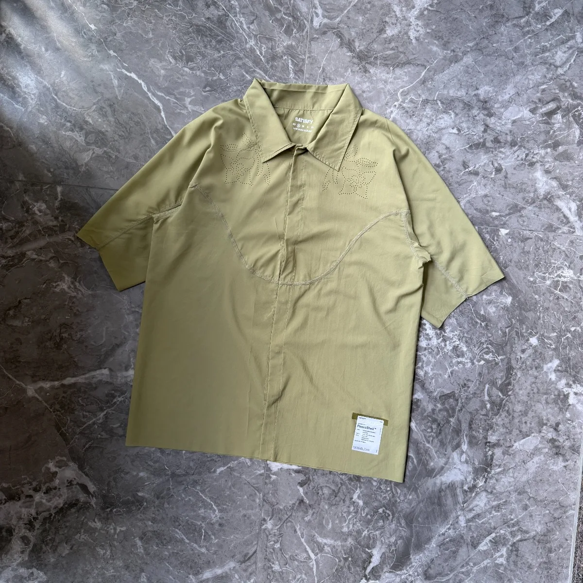 Satisfy PeaceShell Pioneer Running Ergonomic Cutting Laser Breathable Function Shirt