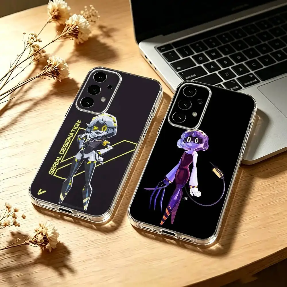 For Serial Designation V M-Murder Drones Phone Case For Samsung S25,S24,S21,S22,S23,S30,Ultra,S20,Plus,Fe Transparent Cover