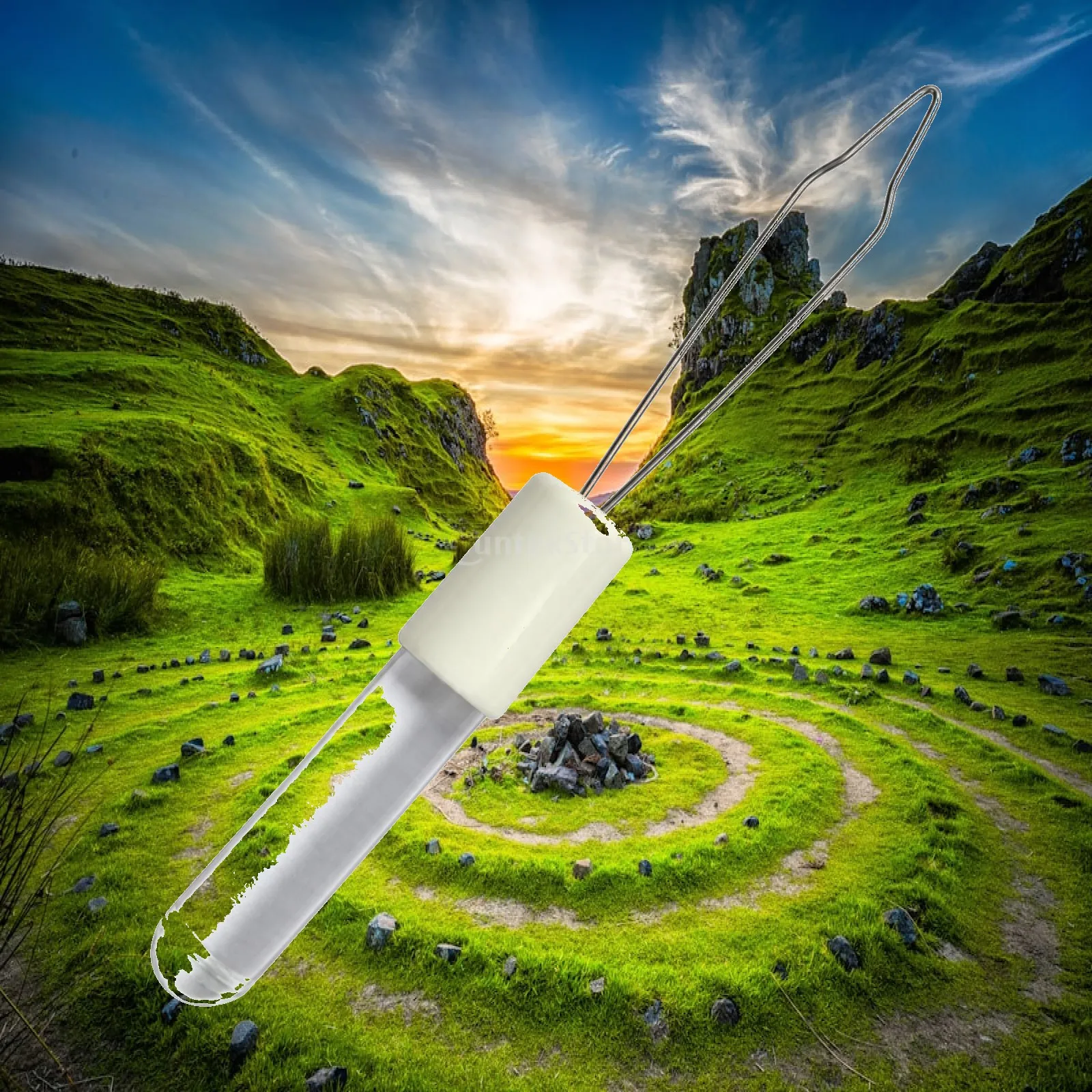 Button Hook Non-Slip Grip Button Hook with Zipper Pull Handheld Dressing Tool with Acrylic Handle Travel-Friendly