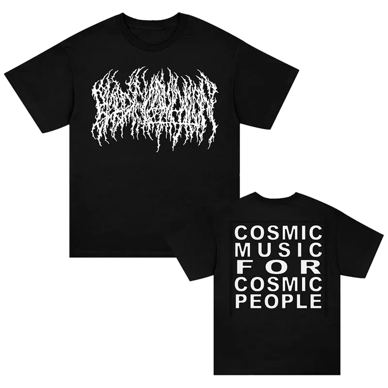 Hot BLOOD INCANTATION Dark Metal Style Rock American Loose Print Men's and Women's T-Shirt