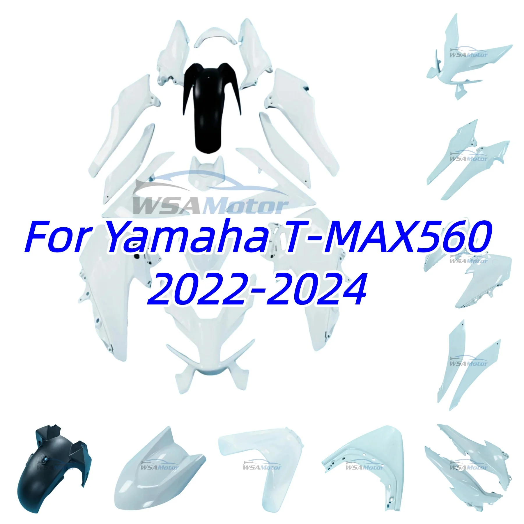 

For YAMAHA TMAX560 2022-2024 ABS Plastic Full Fairings Bodywork Kits Cowl Panel Cover tmax560 Motorcycle Accessories
